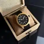 ساعة وود فورست أيكون الخشبية
