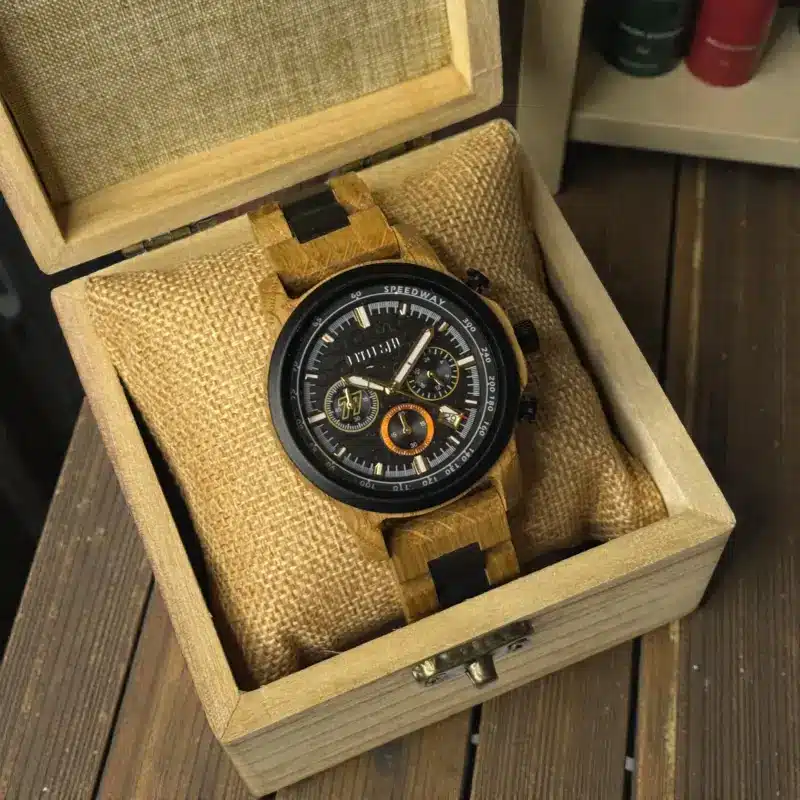 Wood Olympic Watch